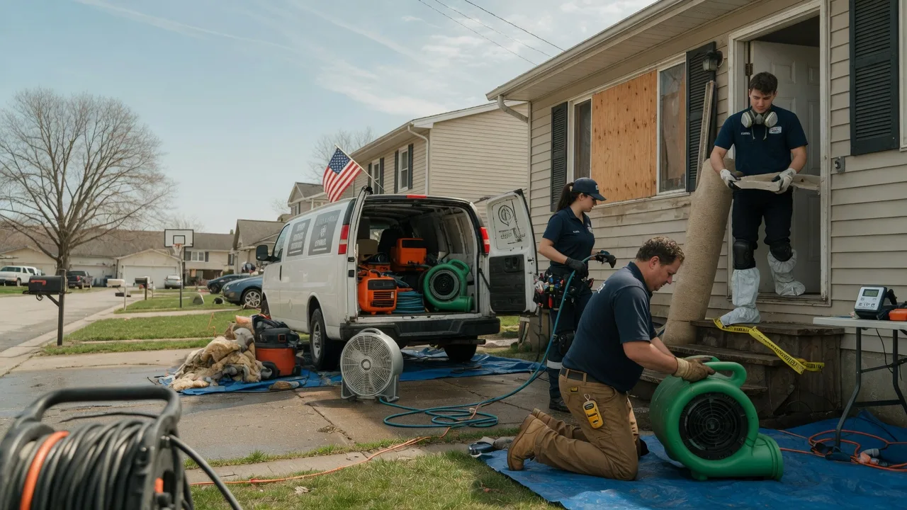 Water Damage Restoration in Marion, PA near me